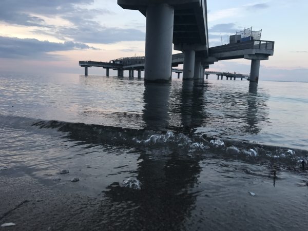 Auf der Seebrücke